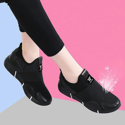 Slip On Sneakers Women Hands Free Walking Shoes with Arch Support