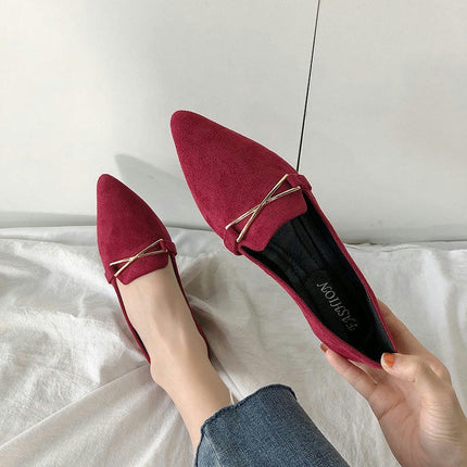 Women's Comfortable Casual Driving Flats Soft Walking Slip On Shoes