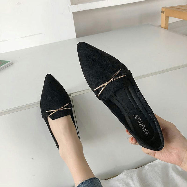 Women's Comfortable Casual Driving Flats Soft Walking Slip On Shoes