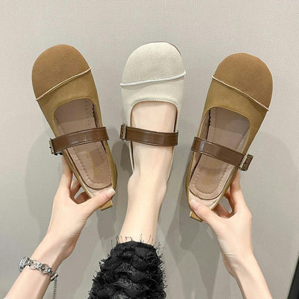 Women's Comfortable Casual Round Toe Driving Flats Soft Walking Slip On Shoes