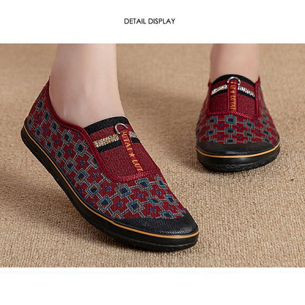 Leisure Fashion Slip-On Casual Women's Breathable Outdoor Shoes