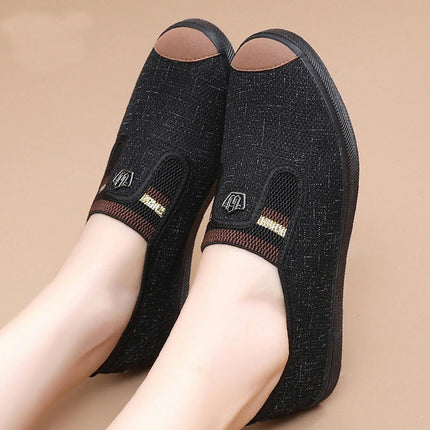 Leisure Breathable Fashion Outdoor Slip-On Shoes Women's Casual Walking Shoes