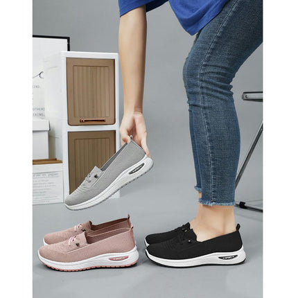 Women Comfortable Casual Breathable Slip On Shoes for Jogging