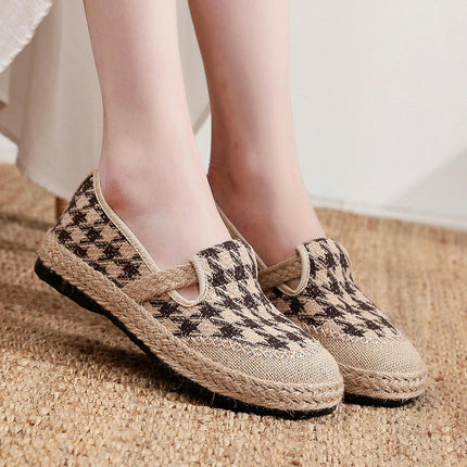 Women Slip On Flat Shoes Daily Casual Classic Flats Breathable Shoes