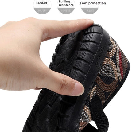 Women's Slip On Travel Soft Sole Comfortable Shoes Outdoor Mesh Fashion Hollow Shoes