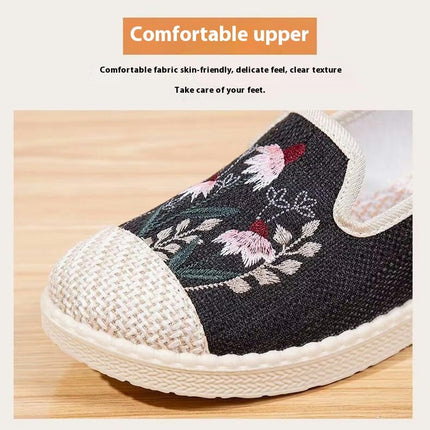 Women's Slip-On Shoes Comfort Wedge Casual Fashion Walking Shoes