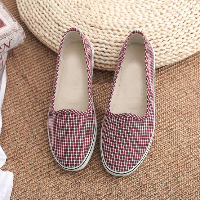 Slip On For Womens Low Top Canvas Shoes Fashion Casual Shoes