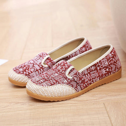 Women Casual Slip-On Single Shoes Comfortable Out Fashion Casual Shoes