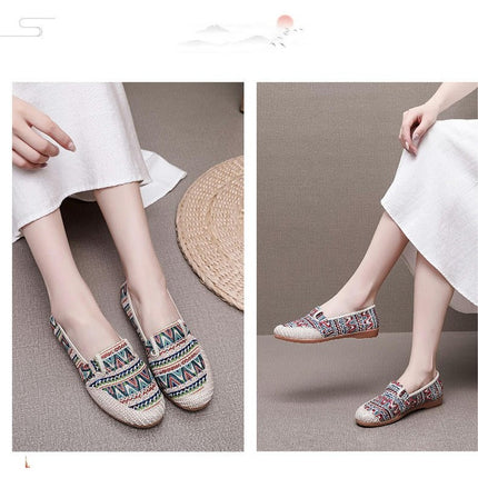 Women Casual Slip-On Single Shoes Comfortable Out Fashion Casual Shoes