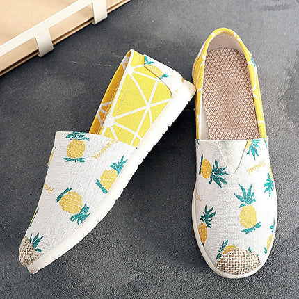 Womens Lightweight Low-Top Casual Shoes Hollow Breathable Casual Shoes