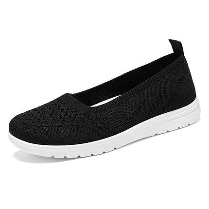 Leisure Women's Slip On Travel Soft Sole Comfortable Shoes Outdoor Mesh Runing Sports Sneaker