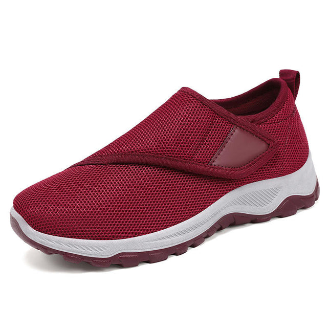 Leisure Women's Slip On Travel Soft Sole Comfortable Shoes Outdoor Mesh Shoes