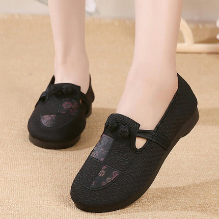 Womens Walking Trendy Lightweight Shoes Mesh Wide Walking Slip On Shoes