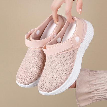 Women's Slip On Shoes Knit Lightweight Non-Slip Walking Shoes