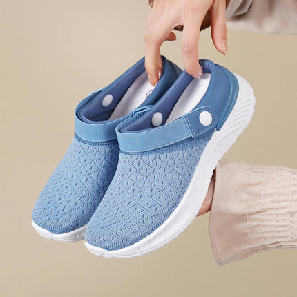 Women's Slip On Shoes Knit Lightweight Non-Slip Walking Shoes