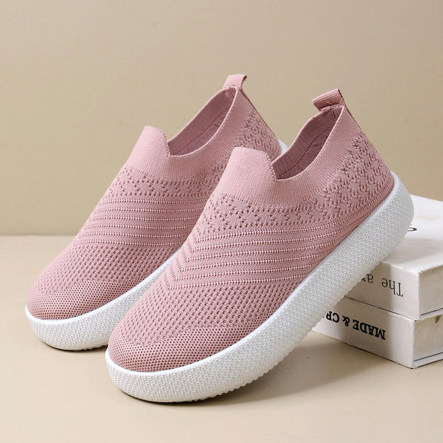 Women's Slip On Comfortable Walking Shoes - Casual Lightweight