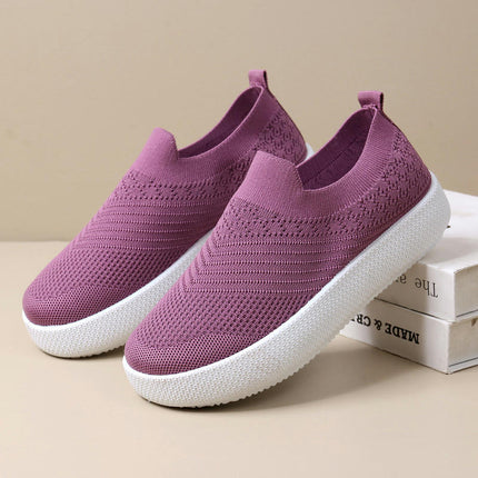 Women's Slip On Comfortable Walking Shoes - Casual Lightweight