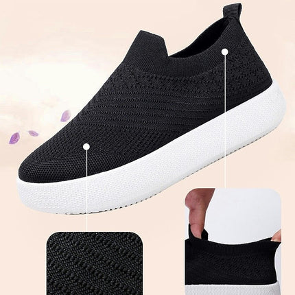 Women's Slip On Comfortable Walking Shoes - Casual Lightweight