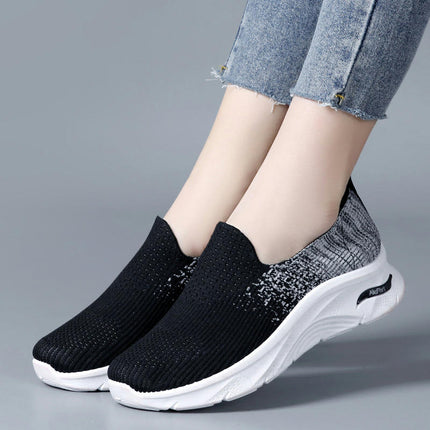 Walking Shoes Women Arch Support Slip On Sneakers with Memory