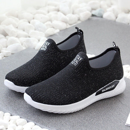 Women Walking Shoes Slip On Cushion Lightweight Breathable Comfortable Shoes