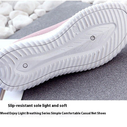 Women Walking Shoes Slip On Cushion Lightweight Breathable Comfortable Shoes