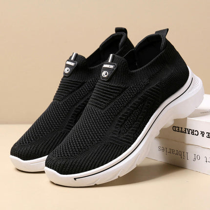 Womens Slip-On Mesh Casual Leisure Breathable Running Outdoor Shoes