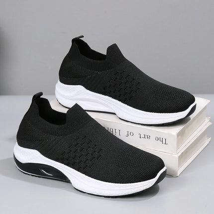 Women Walking Orthopedic Slip-On Mesh Trainers Work Comfortable Casual Shoes