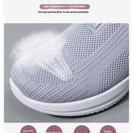 Women's Hands-Free Slip-On Casual Sneakers Lightweight Arch Fit Walking Shoes