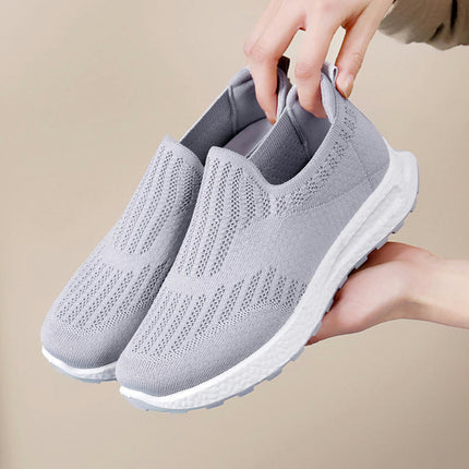 Women Slip On Walking Shoes - Lightweight Comfortable for All Day Standing