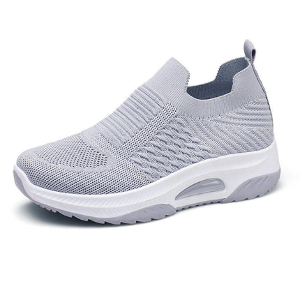 Non Slip Work Shoes for Womens Slip On Walking Lightweight Tennis Sneakers