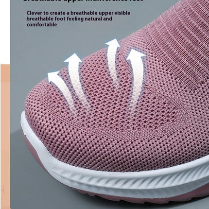 Non Slip Work Shoes for Womens Slip On Walking Lightweight Tennis Sneakers