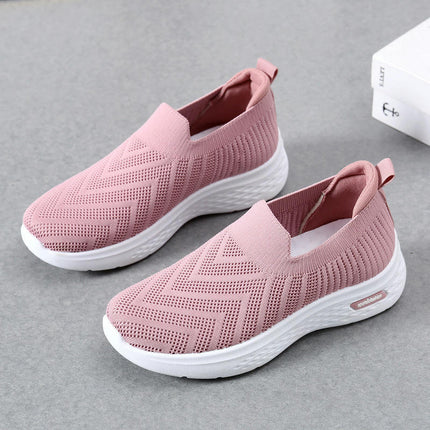 Slip on Walking Shoes for Women Arch Support Mesh Comfy Work Shoes