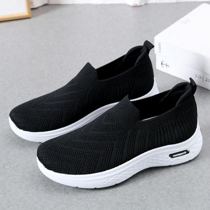 Slip on Walking Shoes for Women Arch Support Mesh Comfy Work Shoes