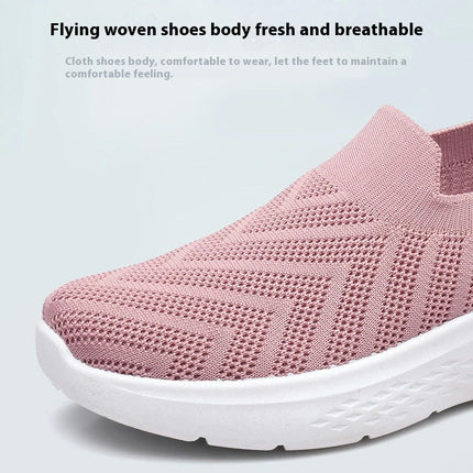 Slip on Walking Shoes for Women Arch Support Mesh Comfy Work Shoes