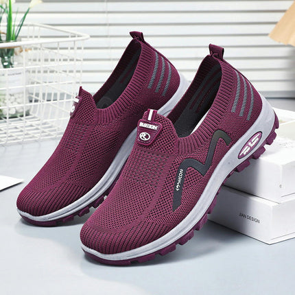 Slip On Shoes Women Arch Support Lightweight Casual Athletic Running Shoes for Gym