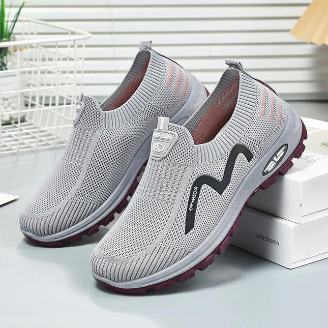 Slip On Shoes Women Arch Support Lightweight Casual Athletic Running Shoes for Gym