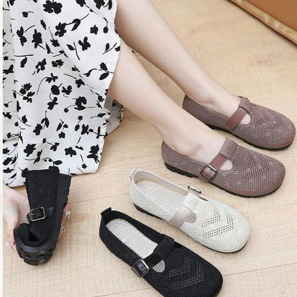 Women Breathable Bottom Comfortable Lightweight Casual Slip On Shoes