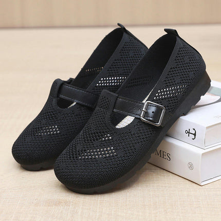 Women Breathable Bottom Comfortable Lightweight Casual Slip On Shoes