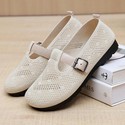 Women Breathable Bottom Comfortable Lightweight Casual Slip On Shoes