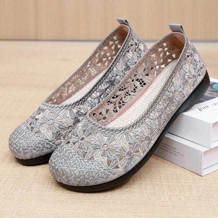 Women's Comfortable Breathable Slip On Shoes Women's Orthopedic Breathable Soft Shoes