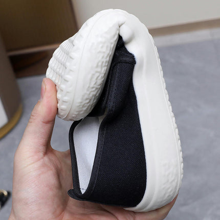 Women Fashionable Matching Comfortable Lightweight Non Slip Mesh Slip On Casual Shoes