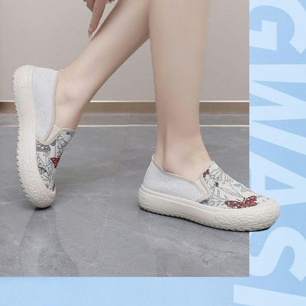 Leisure Women's Fashion Breathable Outdoor Casual Slip-on Casual Shoes