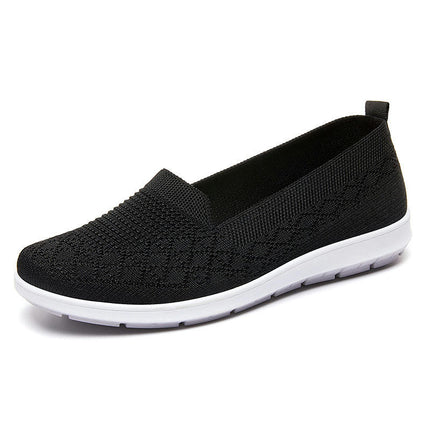 Women's Leisure Shoes Lightweight Slip-On Breathable Shoes Soft Sole Orthopedic Shoes