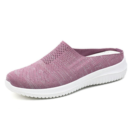 Women's Casual Breathable Slip-on Wedges Outdoor Leisure Sport Shoes