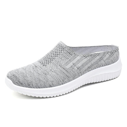 Women's Casual Breathable Slip-on Wedges Outdoor Leisure Sport Shoes