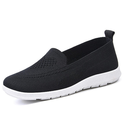 Women's Lightweight Walking Shoes Breathable Mesh Casual Slip on Shoes