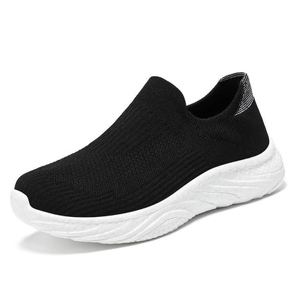 Women's Athletic Mesh Slip on Shoes Breathable Lightweight Athletic Tennis Shoes