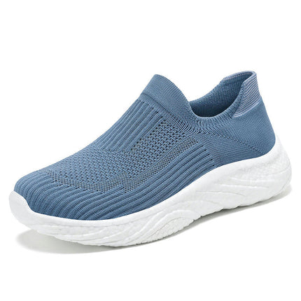 Women's Athletic Mesh Slip on Shoes Breathable Lightweight Athletic Tennis Shoes