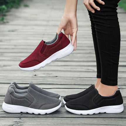 Slip On Women Walking Hand Free Mesh Slip On Shoes for Pregnant