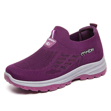 Womens Hands Free Slip on Comfort Maternity Walking Shoes with Arch Support